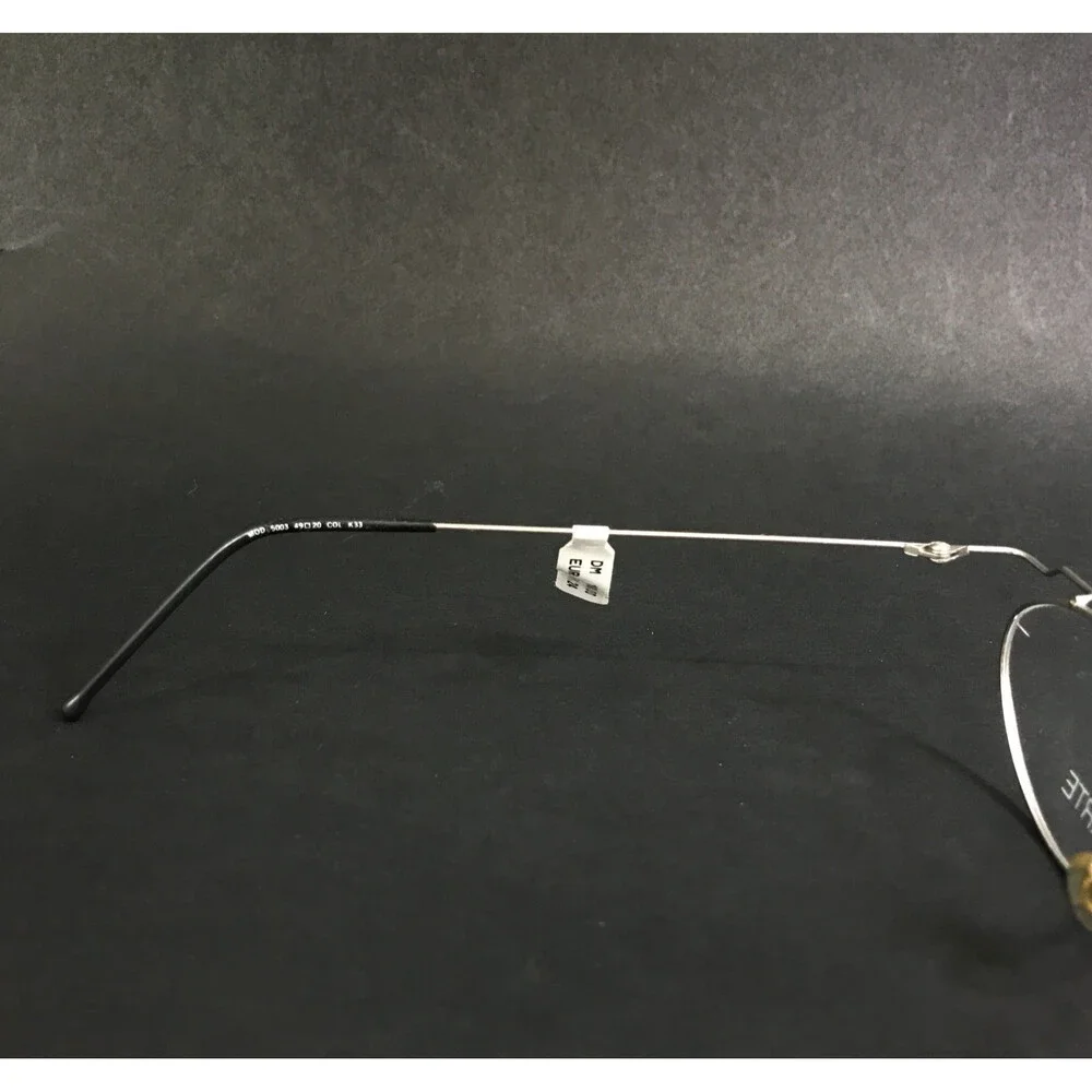 Arte Eyeglasses Frames MOD 5003 COL K33 Puple Silver Oval Modern MCM 49-20-125